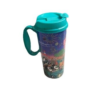 2024 Walt Disney World Resort Reusable Refill Mug Mickey & Friends TEAL
